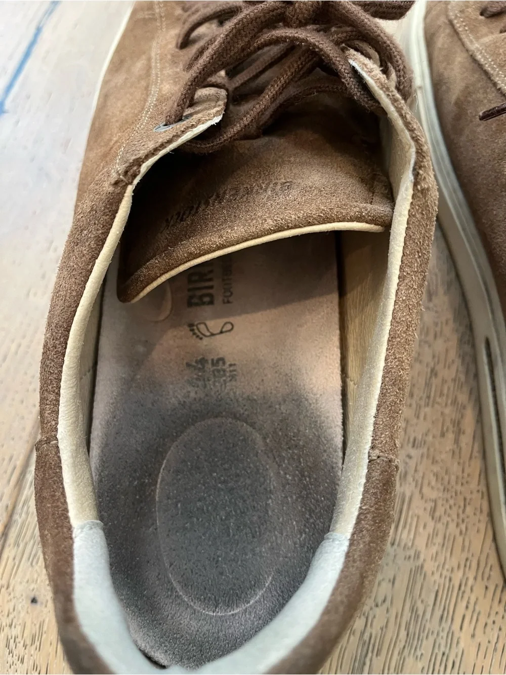 Birkenstock Sneaker Suede Brown Size 44